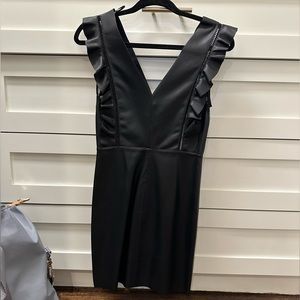 Zara Leather Dress